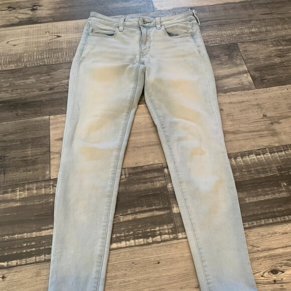 American Eagle super stretch 360 jegging.  Sz 6. - Picture 1 of 3
